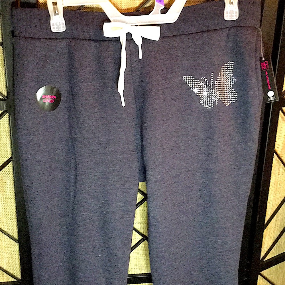 NEW NO BOUNDARIES SIZE XXL - 19 GREY HIGH RISE JOGGER